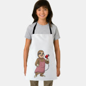 Tablier Sloth as Hair stylist avec Sèche-cheveux (Insitu)