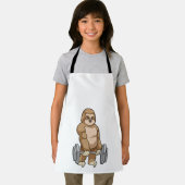 Tablier Sloth au Bodybuilding avec Barbell (Insitu)