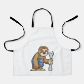 Tablier Sloth comme artisan avec clé (Recto)