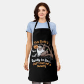 Tablier Sloth Halloween Sloths Cute Bat Vampire Essentiel (Porté)
