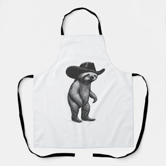 Tablier Sloth Howdy Sloth (Recto)