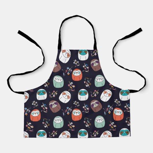 Tablier Sloth sombre (Recto)