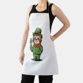 Tablier Sloth St Patrick's Day Irish Lucky (Insitu)