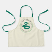 Tablier SLYTHERIN™ Insigne de fierté de la Maison du serpe (Recto)