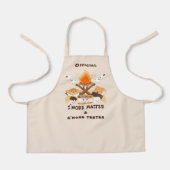 Tablier S'more Cute Fun Funny Campfire Kids (Recto)