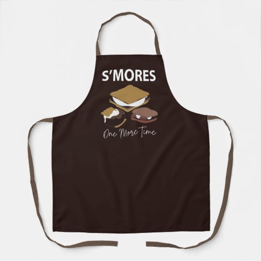 Tablier Smores S'Mores Dessert Une Fois De Plus Smore (Recto)