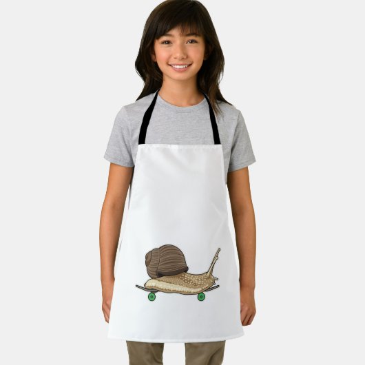 Tablier Snail as Skateboard avec Skateboard (Insitu)