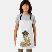 Tablier Snake as Pirate with Hook Hand & Eye patch (Insitu)