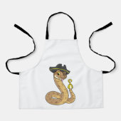 Tablier Snake as Pirate with Hook Hand & Eye patch (Recto)