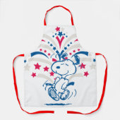 Tablier Snoopy 4 juillet Danse (Recto)
