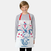 Tablier Snoopy 4 juillet Danse (Porté)