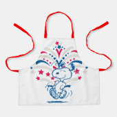 Tablier Snoopy 4 juillet Danse (Recto)