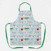 Tablier Snoopy et l'équipage Zamboni (Recto)