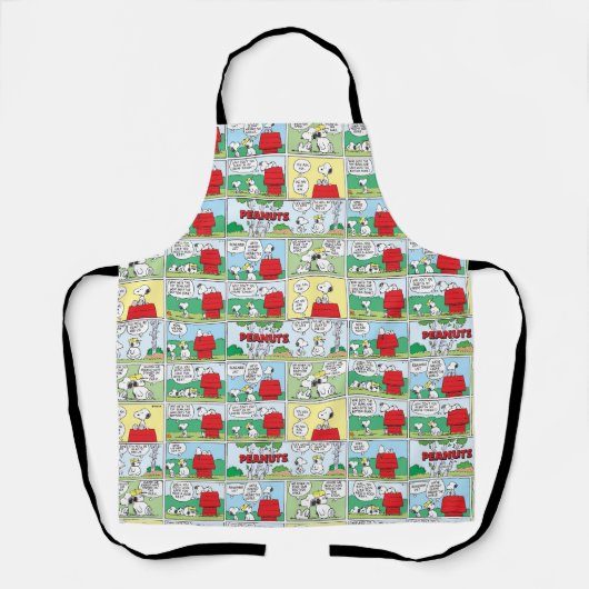 Tablier Snoopy et ses frères Andy & Olaf (Recto)