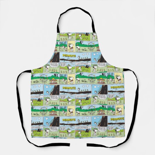 Tablier Snoopy & Friends | Go Camping (Recto)