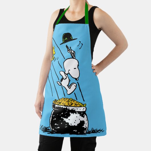 Tablier Snoopy Jumping dans le pot d'or (Insitu)