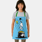 Tablier Snoopy Jumping dans le pot d'or (Insitu)