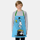 Tablier Snoopy Jumping dans le pot d'or (Porté)