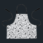 Tablier Snoopy Smile Giggle Lauder Motif<br><div class="desc">Jetez un oeil à ce design super mignon avec Snoopy amusant diverses poses.</div>