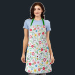 Tablier Snoopy So Sweet Flower Motif<br><div class="desc">Jetez un oeil à ce design super mignon avec Snoopy dans un motif de jardin fleuri et lumineux.</div>