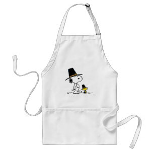 Tablier Snoopy & Woodstock Pilgrim