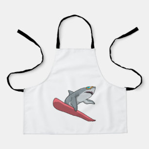 Tablier Snowboard requin