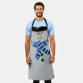 Tablier Snowman (Porté)