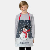 Tablier Snowman (Porté)
