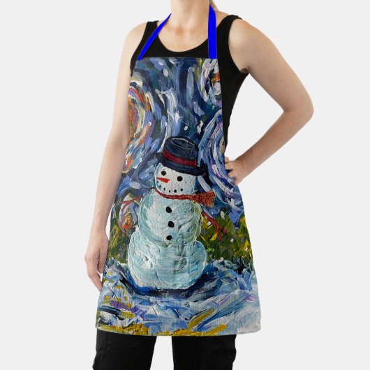 Tablier Snowman Apron taille moyenne (Insitu)
