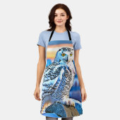 Tablier Snowy Owl Majesty Design (Porté)