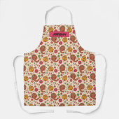 Tablier Snuffleupagus et Big Bird Super Flower Motif (Recto)