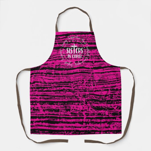 Tablier soeurs en christ (Recto)