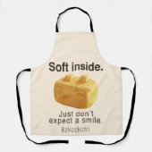 Tablier Soft Inside: Iron T Pineapple Cake Funny Quote Art (Recto)