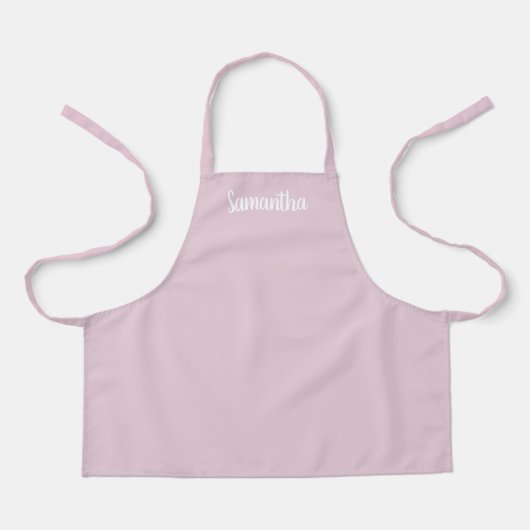 Tablier Soft Pink Personnalisé (Recto)