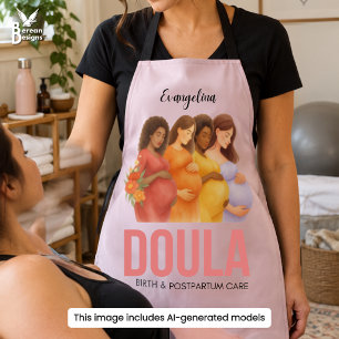 Tablier Soins post-partum à la naissance Doula personnal
