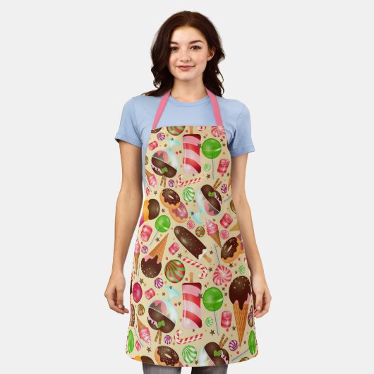 Tablier Soins sucrés (Porté)