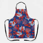 Tablier Soirée à la boule de homard (Recto)