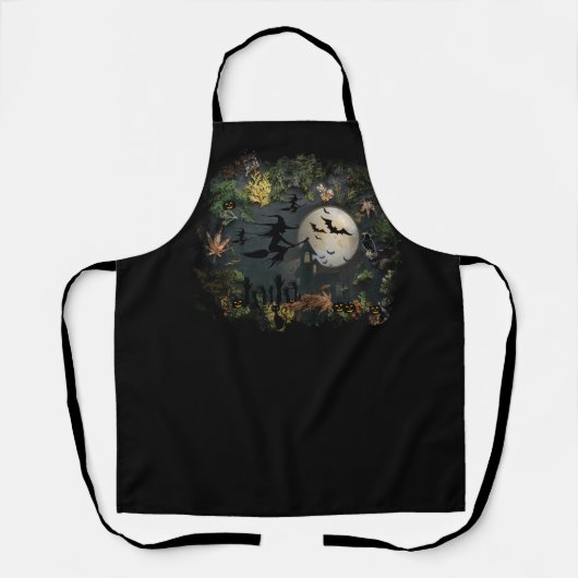 Tablier Soirée de Witch (Recto)