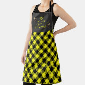 Tablier "Sois Gentil" Gingham (Insitu)