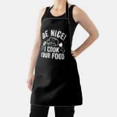 Tablier Sois gentil Je Cuis Ta Nourriture (Insitu)