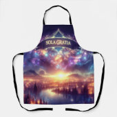 Tablier Sola Gratia Grace seule Christian Solas Réformés (Recto)