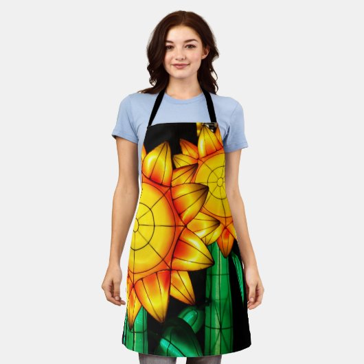 Tablier Solar Flare Sunflowers (Porté)