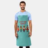 Tablier Soldats de jouets Nutcracker Apron (Porté)