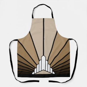 Tablier Soleil Art déco bronzé