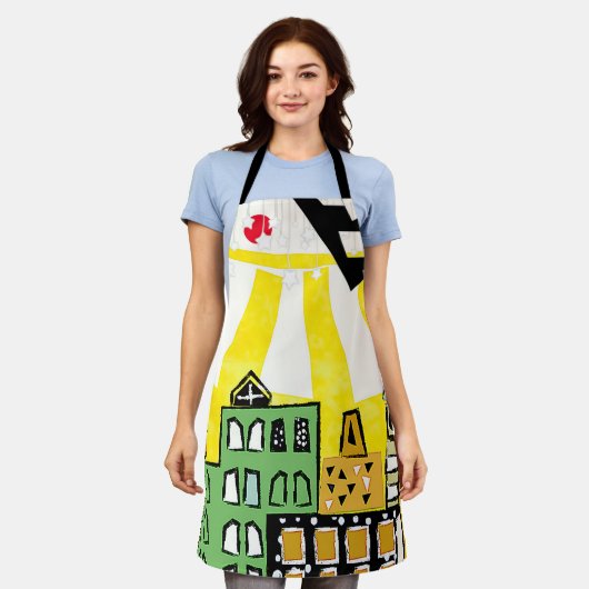 TABLIER SOLEIL DANS LA VILLE (Porté)