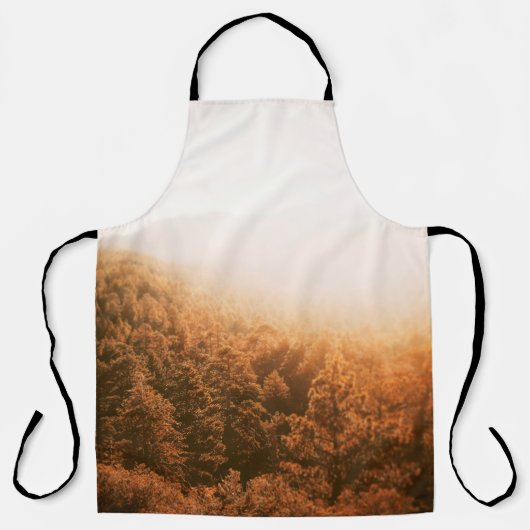 TABLIER SOLEIL D'OR SUR UNE FORÊT (Recto)