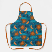 Tablier Soleil, Lune et Étoiles Apron (Recto)