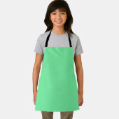 Tablier Solid Bright Lime Green Apron (Insitu)