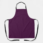Tablier Solid dark plum (Recto)