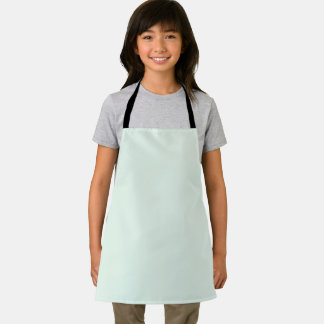 Tablier Solid Pale Mint Green Apron